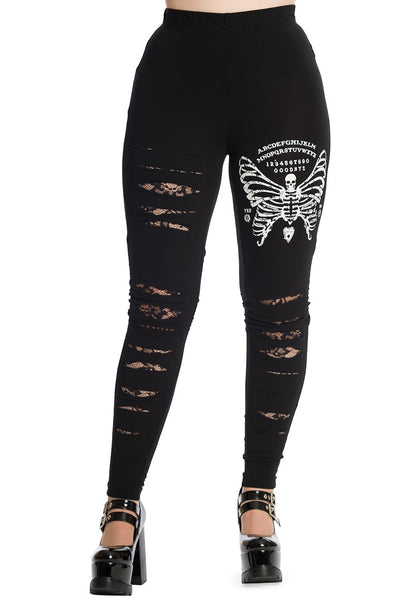 Slashed Skull, Banned Leggings