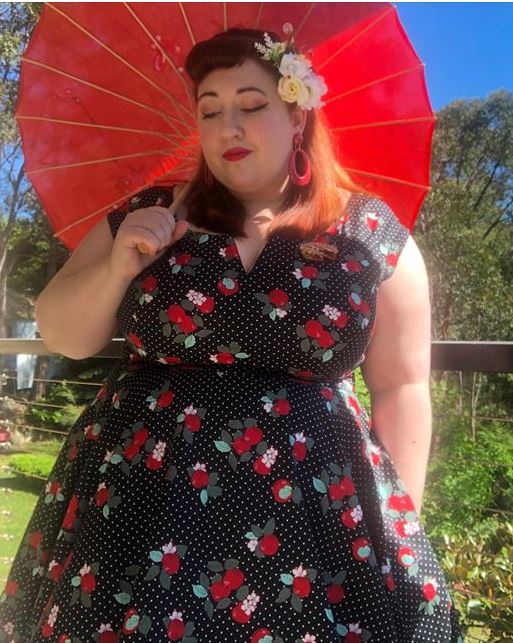 Hell bunny polka dot clearance dress