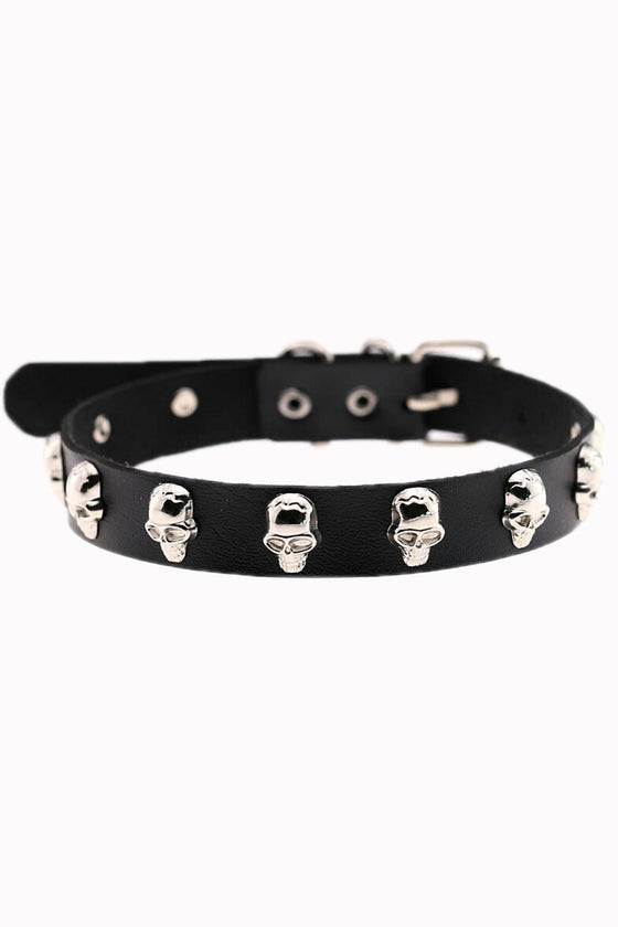 Banned Apparel Le Strange Skull Choker