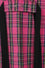 Banned Alternative Time Bomb Wide Leg Trousers in Pink Tartan