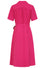 Banned Retro Judy Wrap Flared Dress in Berry Pink 1940s Style