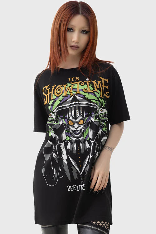 Killstar It's Showtime Relaxed Tee Beetlejuice Range