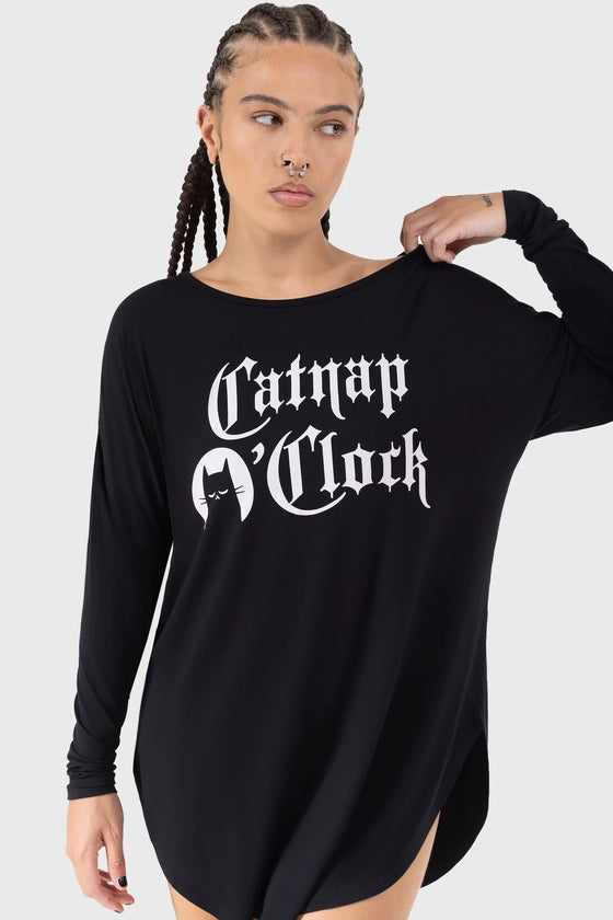 Killstar Catnap Lounge Sleep Dress Nightie Lounge Range So Soft!