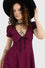 Killstar Chaseleigh Stretchy Berry Red Dress Blood Grunge Range