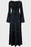 Killstar Dreamanicon Maxi Pinafore Dress Night Sky Print Higher Being Range