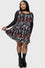 Killstar Evil Inside Skater Dress Powerpuff Villans Print Warner Powerpuff Range