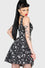 Killstar Flipped Mini Dress Gothabilly Print