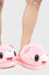 Killstar Gloomy Bear Pink Slippers with Embroidery Detail and Ears Gloomy Bear Range