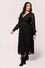 Hell Bunny Rhea Maxi Dress Floaty Black Lace