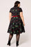 Hell Bunny Angelica Midi Dress Holly Design Christmas