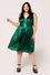 Hell Bunny Gigi Midi Dress in Green Monroe Style