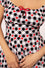 Hell Bunny Leonie Midi Dress Black and White Gingham with Red Hearts - PRE-ORDER estimated dispatch 17 January 2025