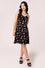 Hell Bunny Kocho Knee Dress Trippy Butterfly Print - PRE-ORDER estimated dispatch 17 January 2025