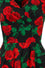 Hell Bunny Dolce Vita 50s Dress Red Roses on Black