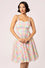 Hell Bunny Suzon Knee Dress Rainbow Gingham Plaid Check - PRE-ORDER estimated dispatch 7 February 2025