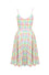 Hell Bunny Suzon Knee Dress Rainbow Gingham Plaid Check - PRE-ORDER estimated dispatch 7 February 2025