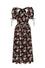 Hell Bunny Perfect Match Dress Maxi Matchbox Print