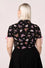 Hell Bunny Kocho Blouse Trippy Butterfly Print - PRE-ORDER estimated dispatch 17 January 2025