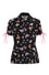 Hell Bunny Kocho Blouse Trippy Butterfly Print - PRE-ORDER estimated dispatch 17 January 2025