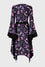 Killstar Ianthe Maxi Dress Floaty Floral Cottagecore with Bats