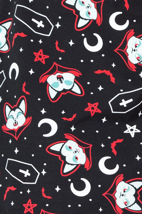 Killstar Lil Vampurr Skater Dress Vampire Cat Vlad Vampurr III Range