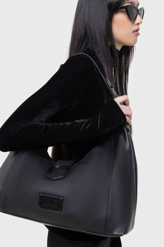 Killstar Lunacity Shoulder Bag with Crescent Moon Detail Kihilist Range