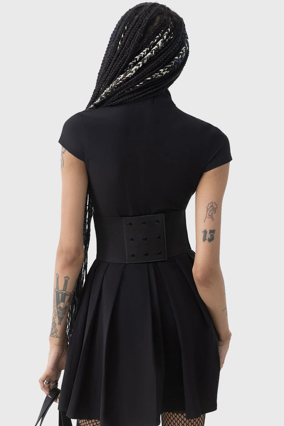 Killstar Lunar Spell Statement Corset Belt with Crescent Moon Kihilist Range