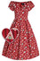 Dolly & Dotty Lily Swing Dress in Christmas Gingerbread Cookie Print