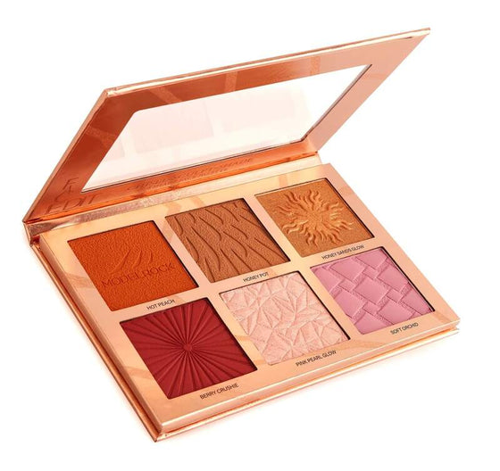 Model Rock 6 Shade Face Palette - Hot and Snatched