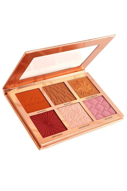 Model Rock 6 Shade Face Palette - Hot and Snatched