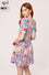 Hell Bunny Loulou Mini Dress Happy Sunny Print Smiley Collab