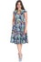 Banned Retro Summer Bee Swing Dress in Navy with Bees and Flowers