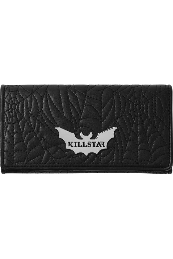 Killstar Webutant Wallet Large Webbed Purse Spiderweb