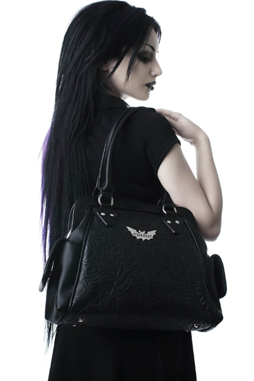 Killstar Webutant Handbag Large Webbed Purse Spiderweb