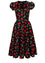 Hell Bunny Apple Pie Dress Apples and Blossoms Print