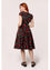 Hell Bunny Apple Pie Dress Apples and Blossoms Print