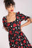 Hell Bunny Kate Heart Dress Maxi Funky Heart and Eye Print -  PRE-ORDER estimated dispatch 15 February 2025