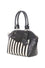 Banned Another Lost Soul Handbag Purse with Black and White Stripes