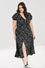 Hell Bunny Hello Goodbye Dress Maxi Ouija Halloween Print - PRE-ORDER estimated dispatch 15 February 2025