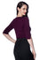 Banned Addicted Sweater in Aubergine