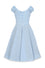 Hell Bunny BB 50's Dress in Blue